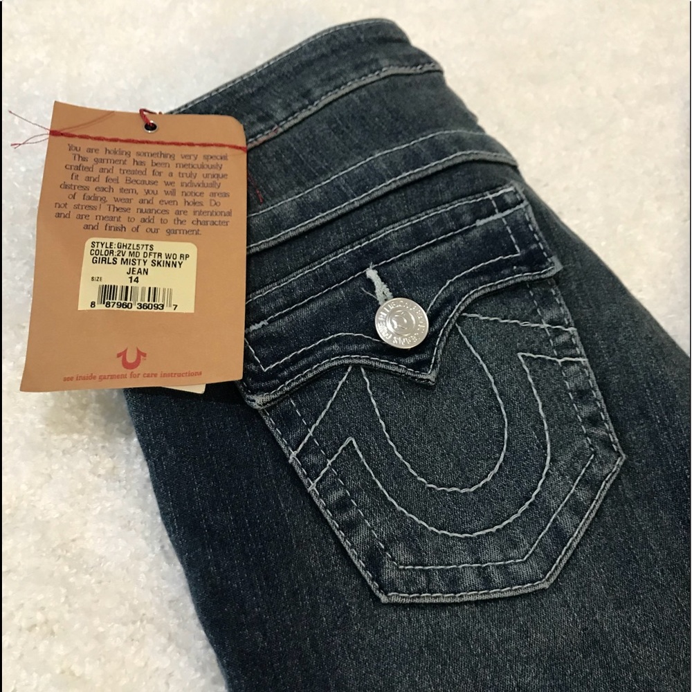 TRUE RELIGION ❤️ Girls NWT Sz 14
